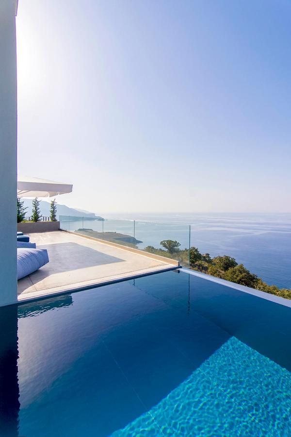 Luxury Glass Villas Sívota Esterno foto