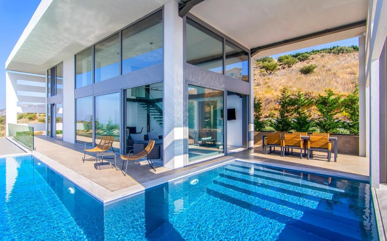 Luxury Glass Villas Sívota Esterno foto