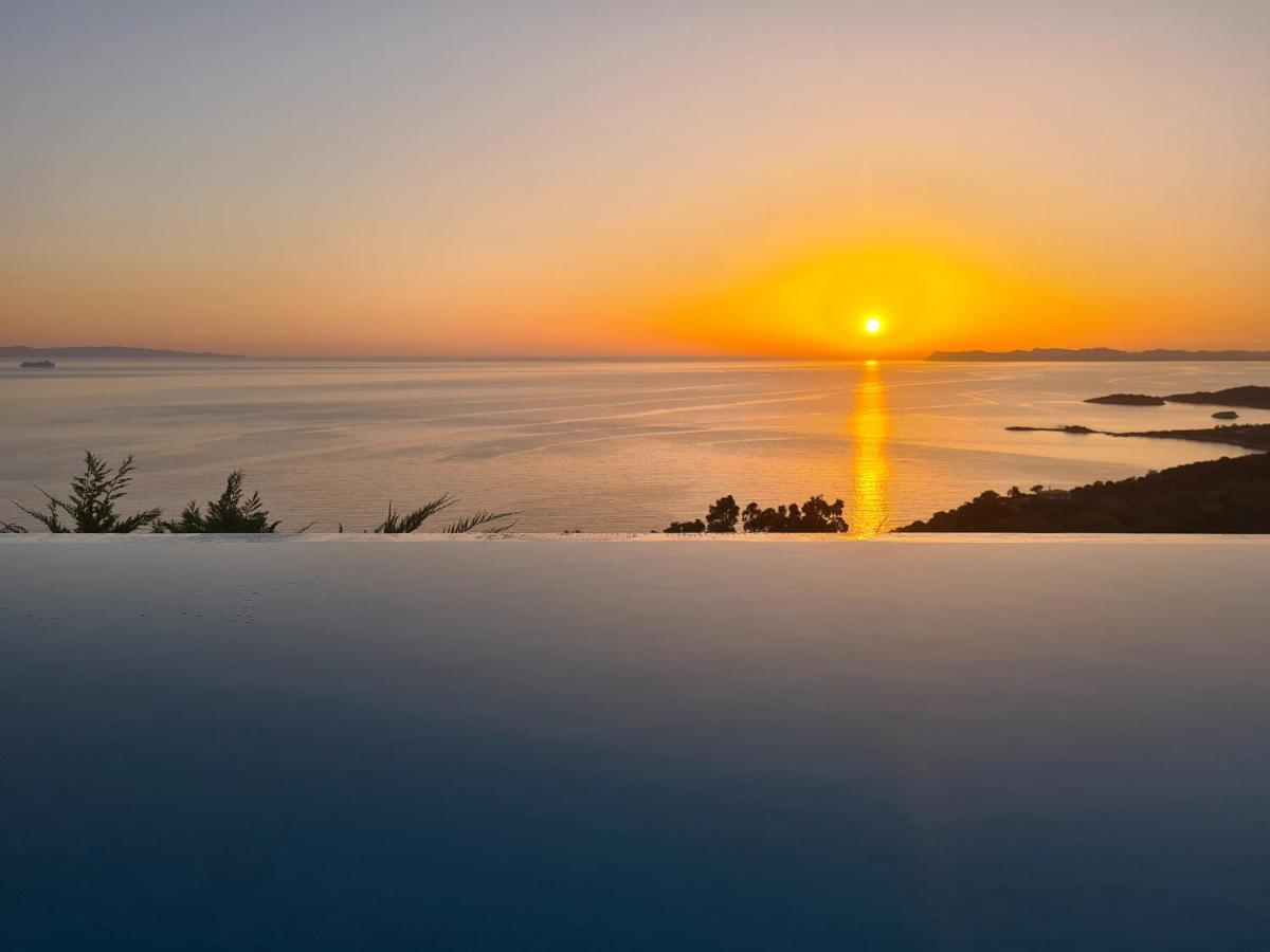 Luxury Glass Villas Sívota Esterno foto