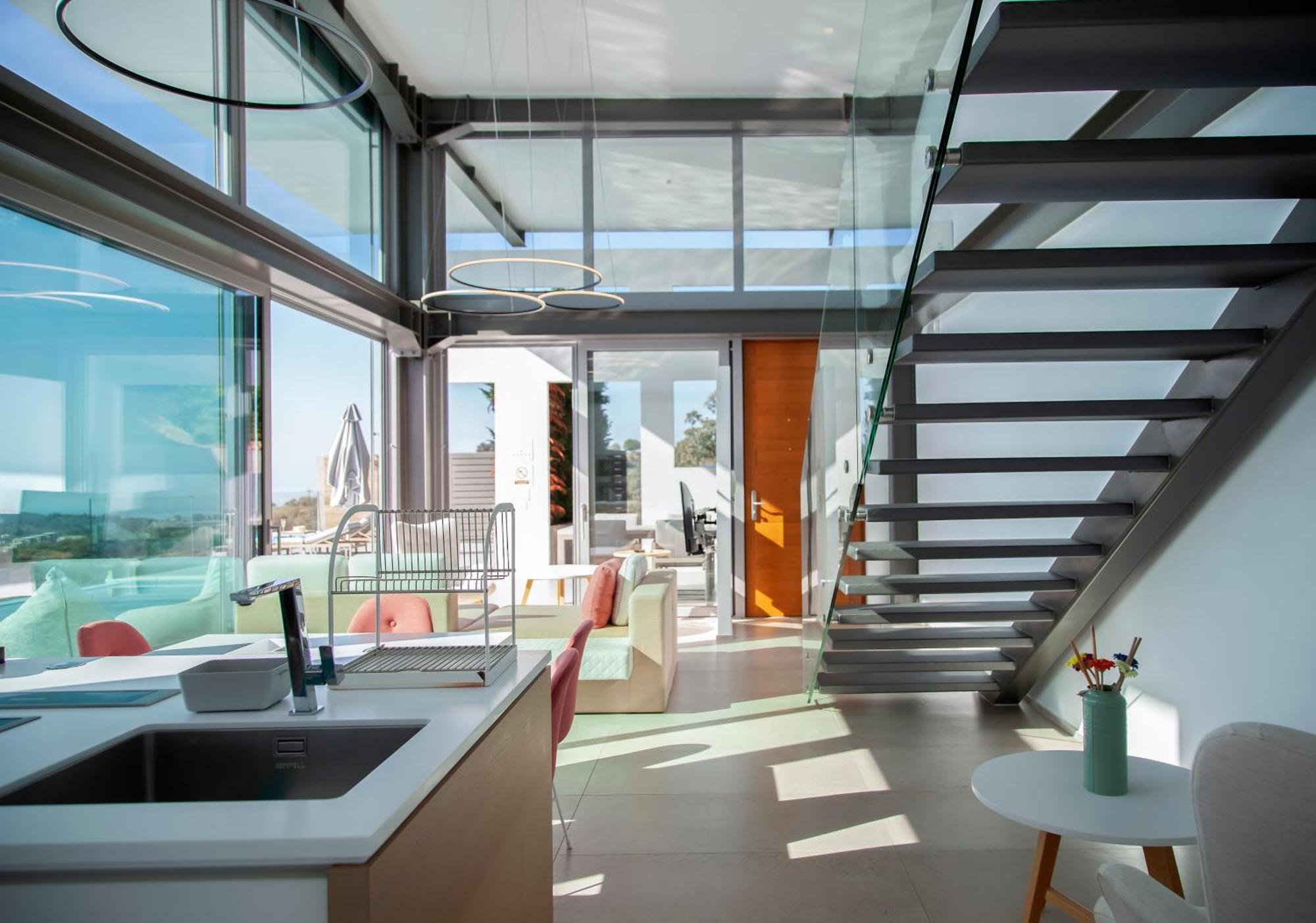 Luxury Glass Villas Sívota Esterno foto
