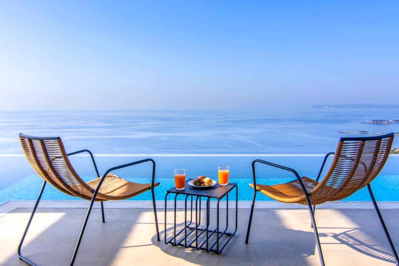 Luxury Glass Villas Sívota Esterno foto