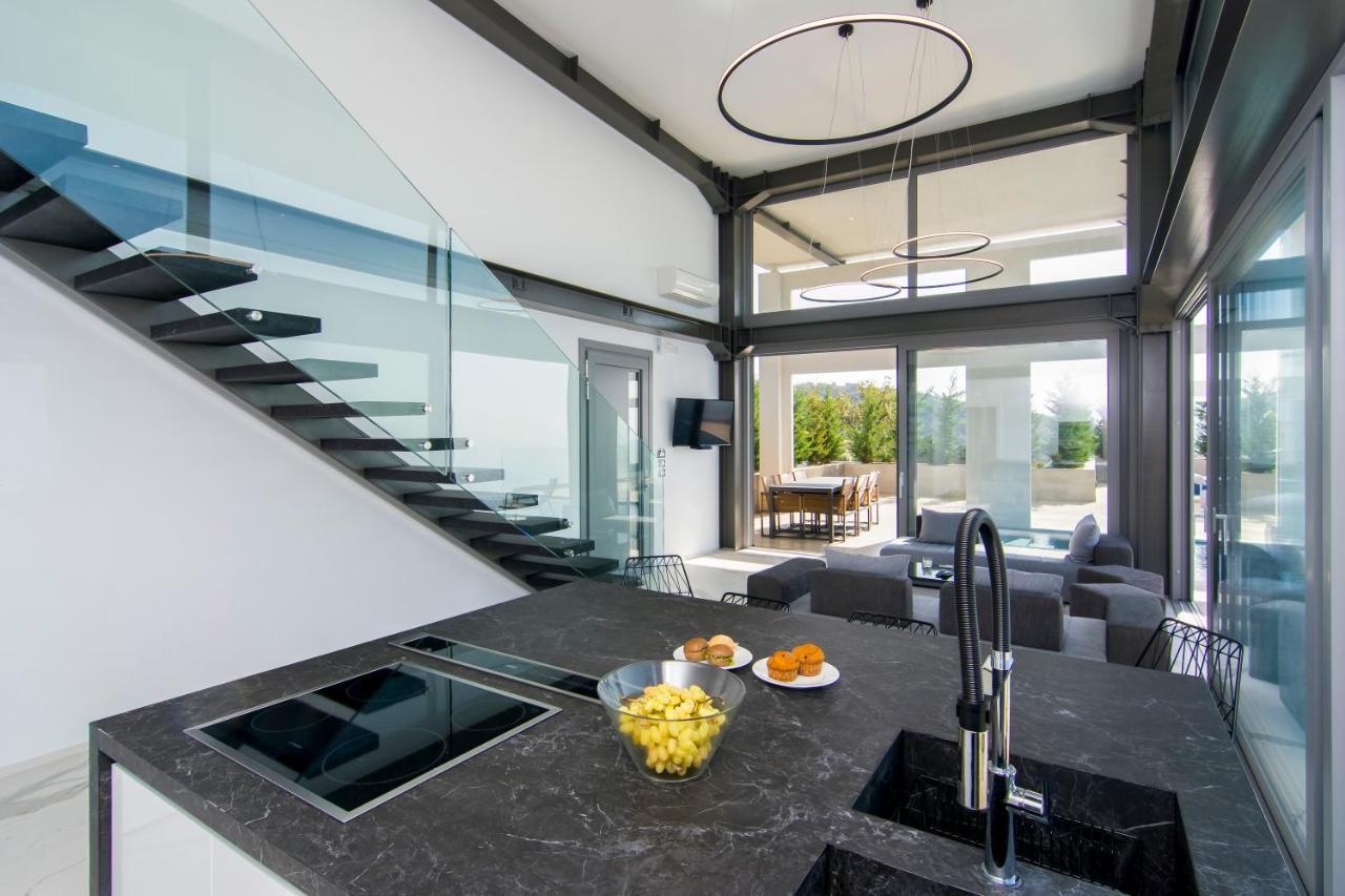 Luxury Glass Villas Sívota Esterno foto